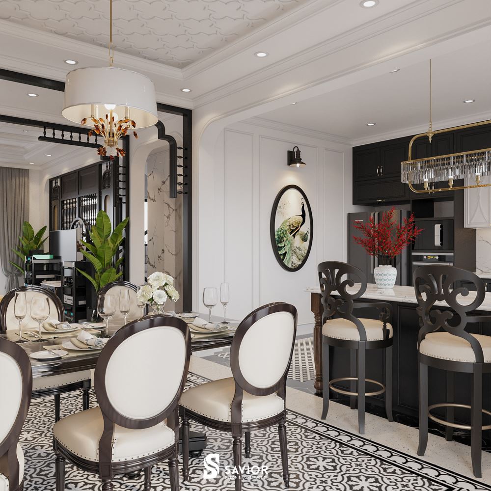 Top 5 mẫu nội thất phong cách Indochine đậm chất truyền thống 2 Màu sắc hài hòa trong phong cách Indochine