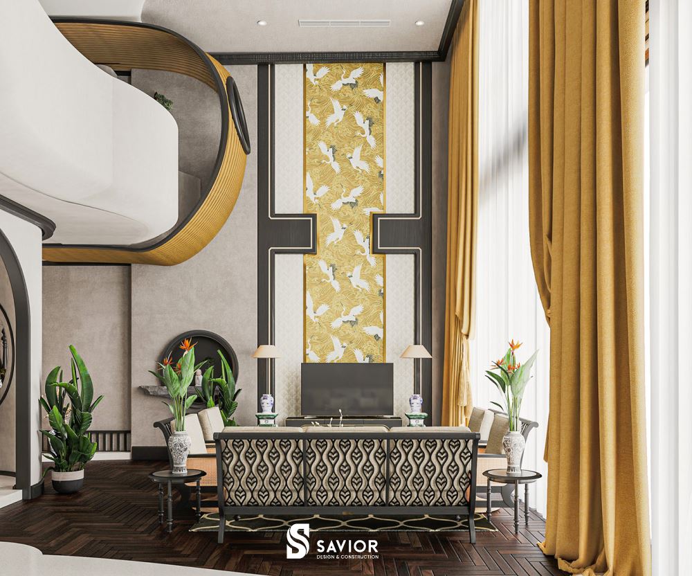 Top 5 mẫu nội thất phong cách Indochine đậm chất truyền thống 17 Mẫu nội thất penthouse phong cách Indochine sang trọng