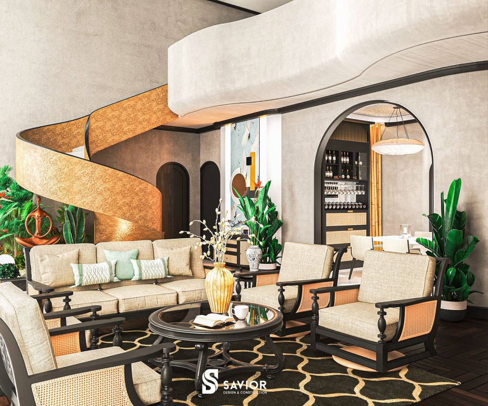 Top 5 mẫu nội thất phong cách Indochine đậm chất truyền thống 18 Không gian nội thất độc đáo, ấn tượng của căn penthouse