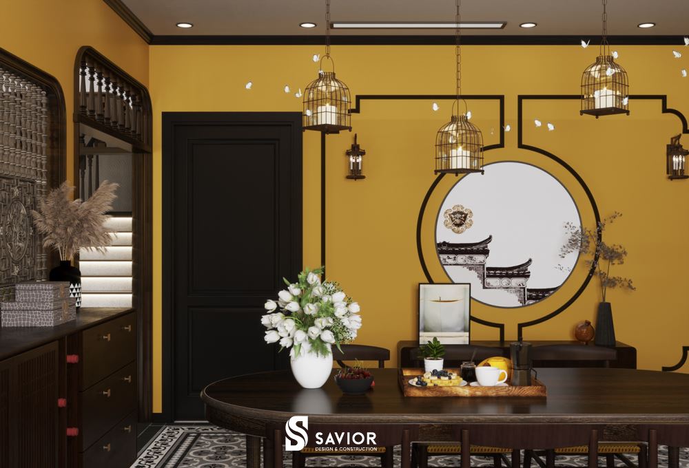 Top 5 mẫu nội thất phong cách Indochine đậm chất truyền thống 28 Chi tiết mái vòm, bo tròn mang lại cảm giác mềm mại, nhẹ nhàng