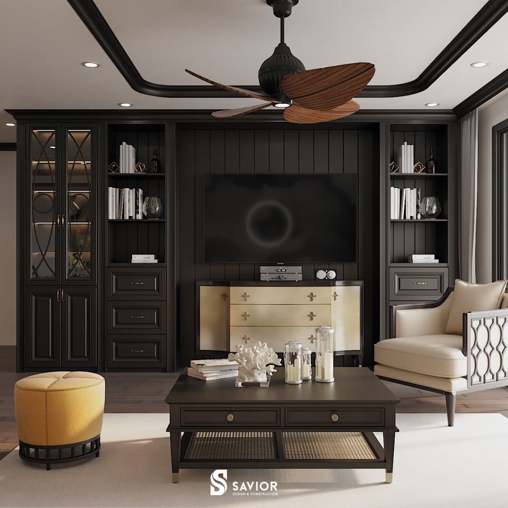 Top 5 mẫu nội thất phong cách Indochine đậm chất truyền thống 47 Nội thất gỗ tự nhiên là một nét đặc trưng thường thấy ở phong cách Indochine