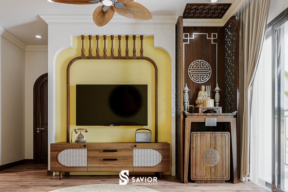 Top 5 mẫu nội thất phong cách Indochine đậm chất truyền thống 59 Sắc màu kết hợp đầy tinh tế, ấn tượng