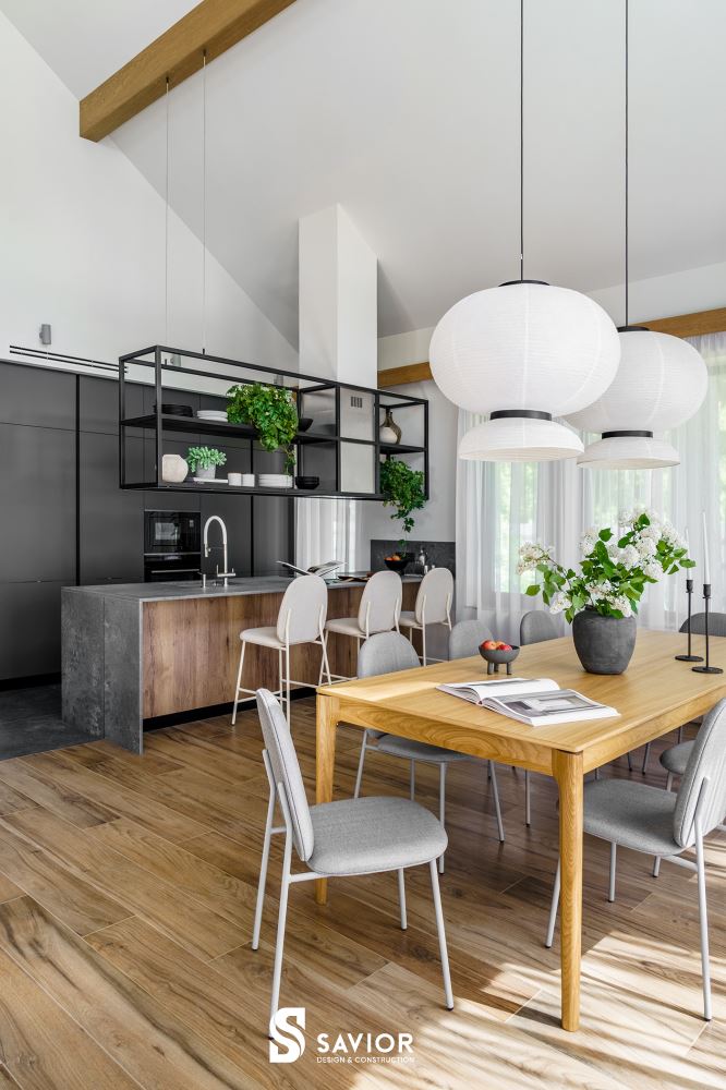 Nội thất thanh mảnh với kiểu dáng "chân cao" tạo cảm giác thông thoáng hơn