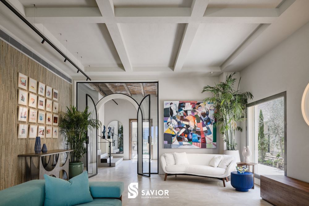 Không gian biệt thự thoáng rộng, thoải mái