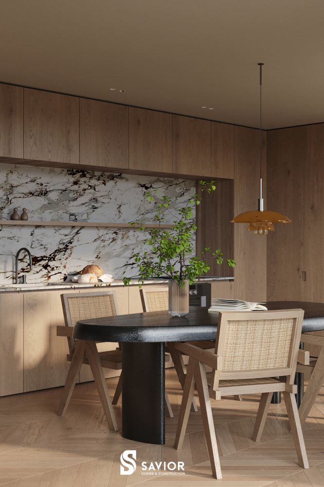 Thiết kế mộc mạc, bình dị mang đến cảm giác bình yên, thư thái