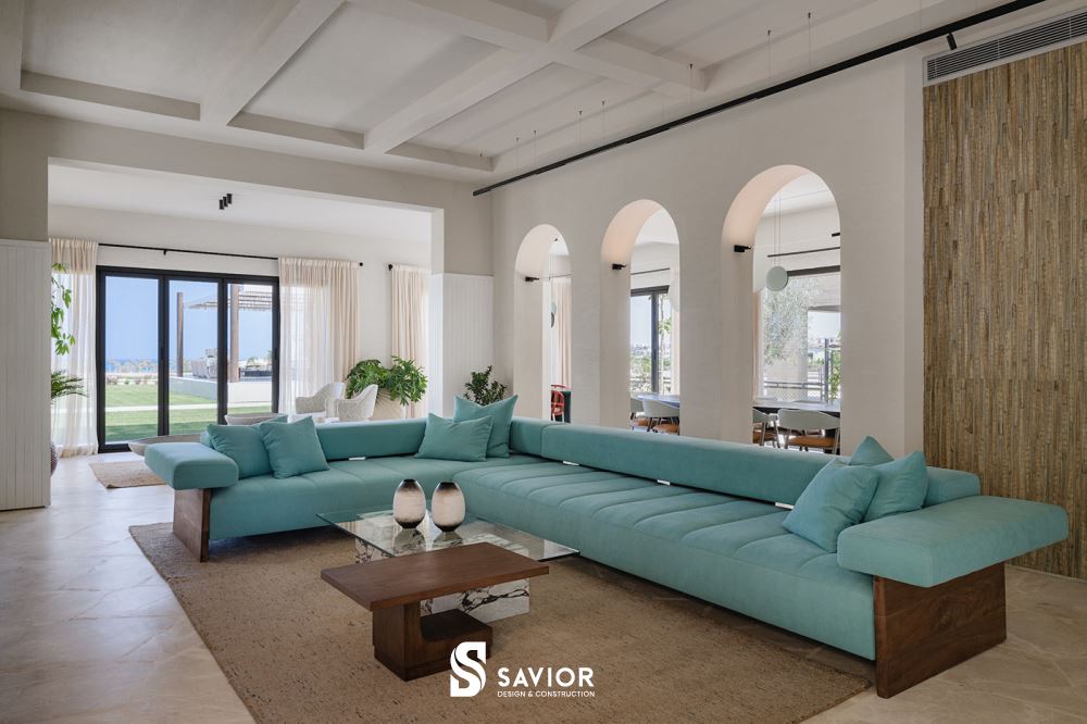 Thiết kế không gian mở, liên kết tổng thể căn biệt thự