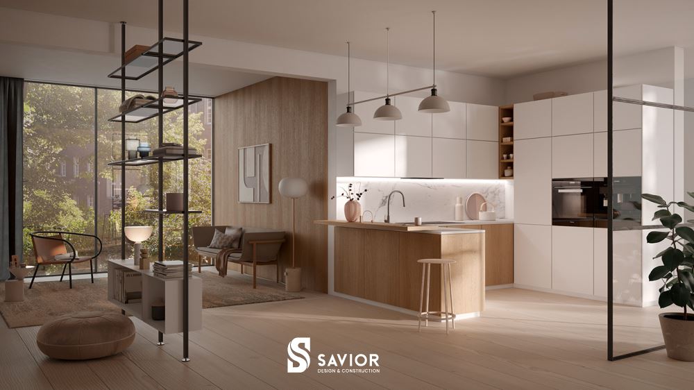 Phong cách thiết kế nội thất Scandinavian hướng tới không gian sống phóng khoáng, thông thoáng