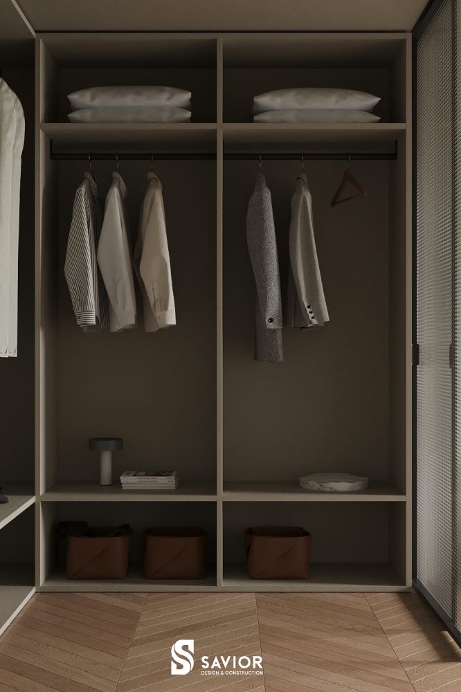 Tông màu trầm tĩnh mang đến vẻ đẹp hiện đại cho không gian