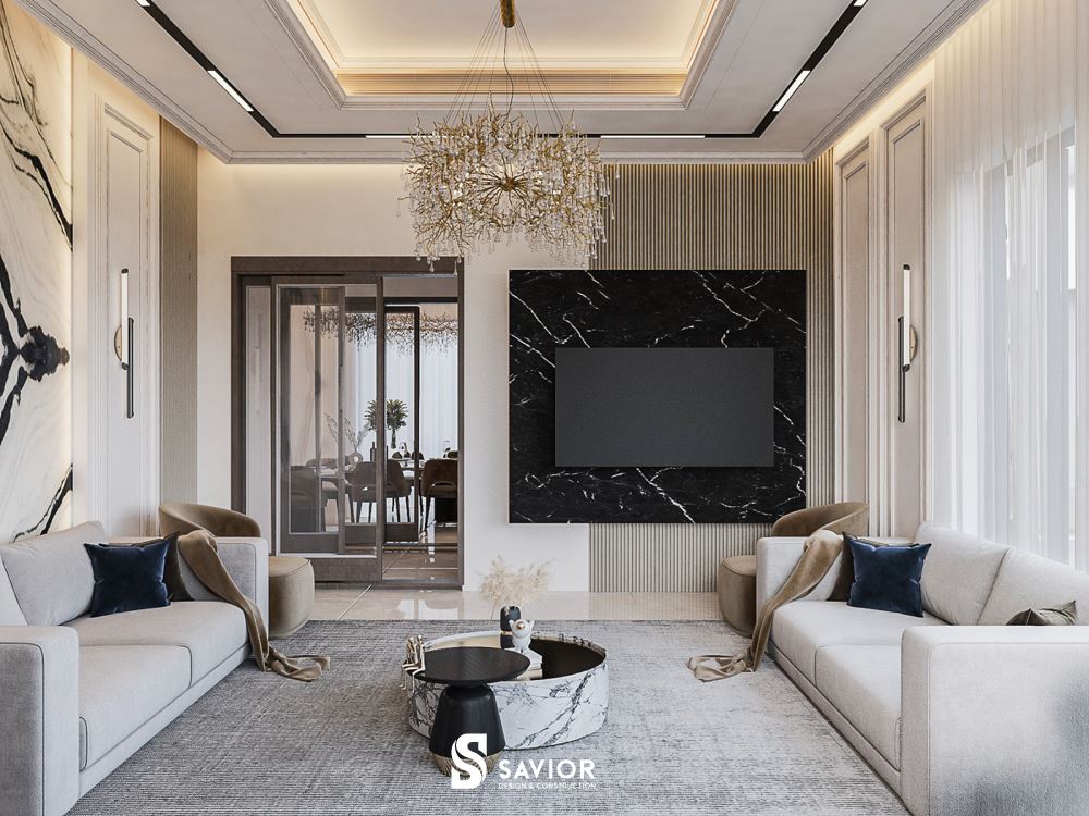 Mẫu biệt thự phong cách tân cổ điển siêu sang