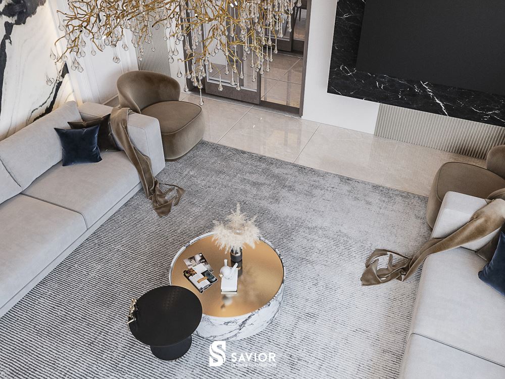 Không gian sang trọng song không quá phô trương mà tinh tế