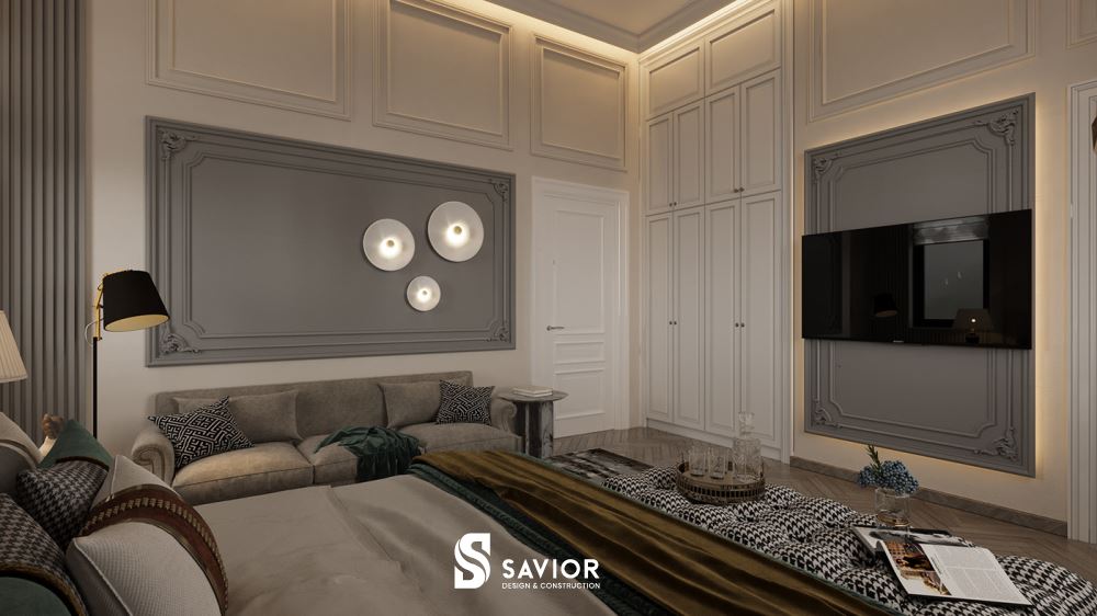 Tông màu đơn sắc, trẫm tĩnh vẫn được lựa chọn làm chủ đạo