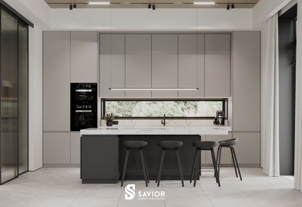 Bề mặt nhẵn bóng, láng mịn của nội thất là một nét đặc trưng thường thấy ở phong cách tối giản