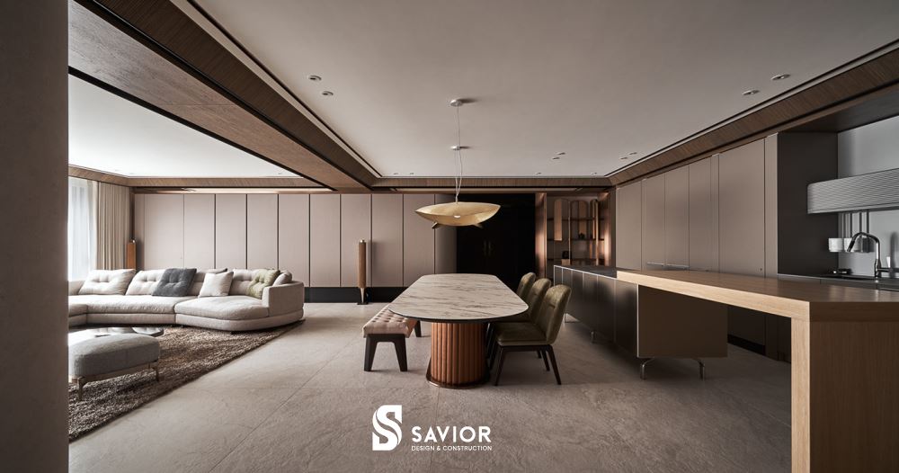 Nội thất đều được tối giản hóa với hình dáng đơn giản nhất