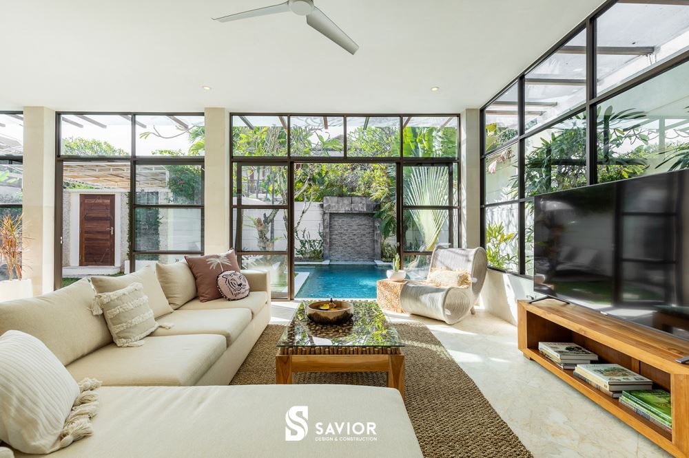 Biệt thự nhiệt đới với không gian sống thư thái, thông thoáng