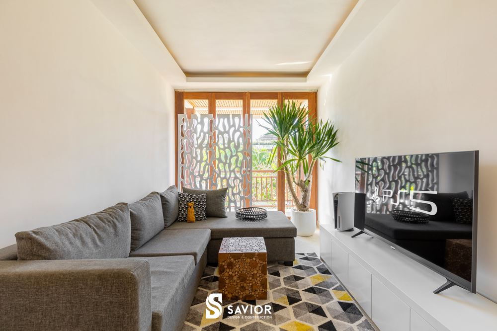 Phòng khách phụ hiện đại, tiện nghi