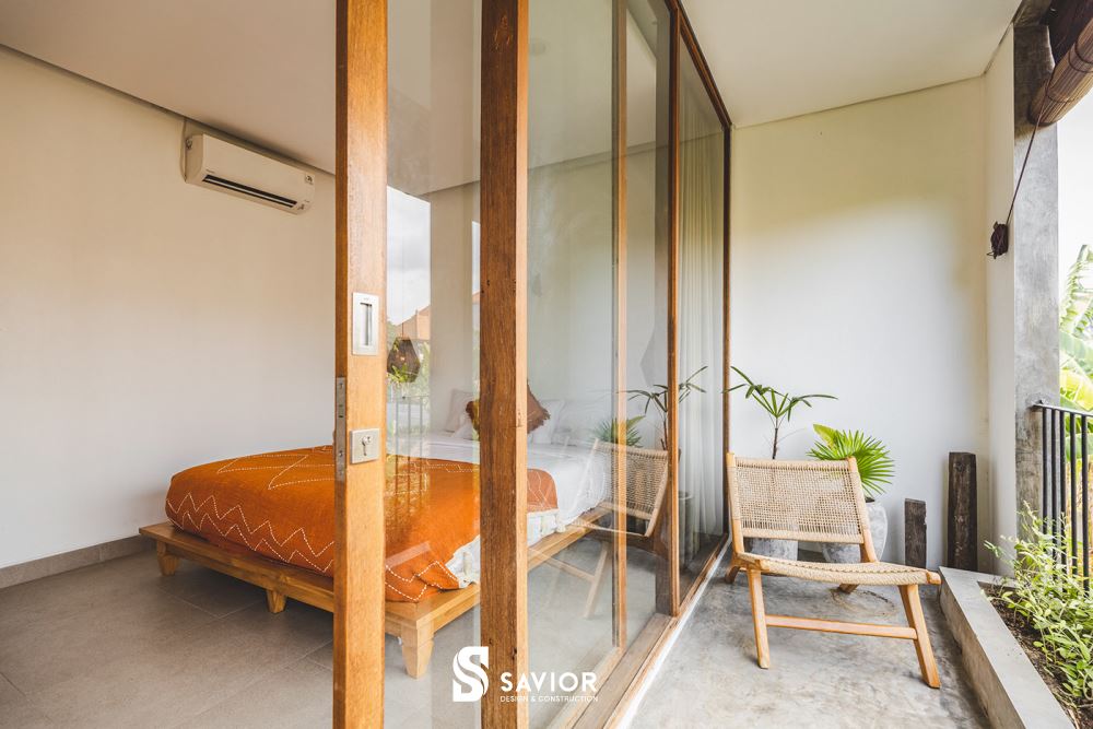 Tầng 2 là không gian phòng ngủ