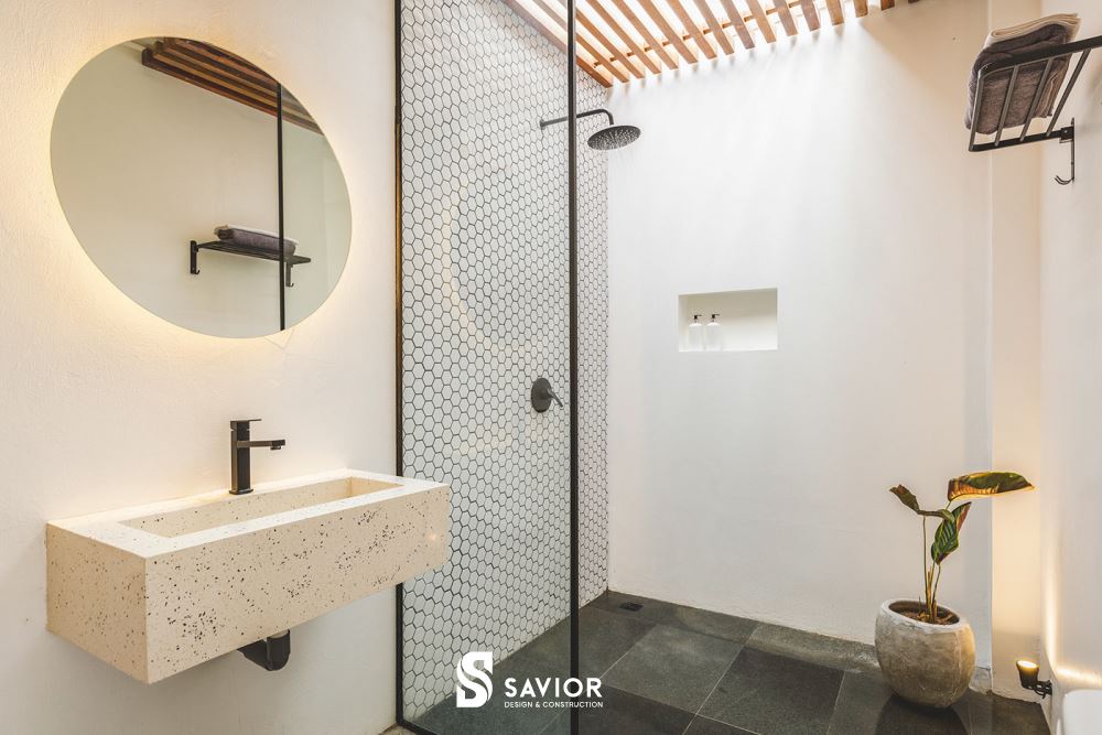 Nhà tắm hiện đại, tiện nghi