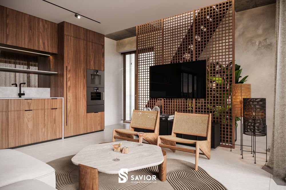 Chất liệu mây tre đan thường thấy trong phong cách nhiệt đới