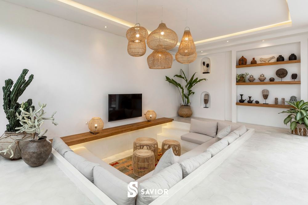 Cây cảnh được sử dụng nhiều trong nội thất nhiệt đới