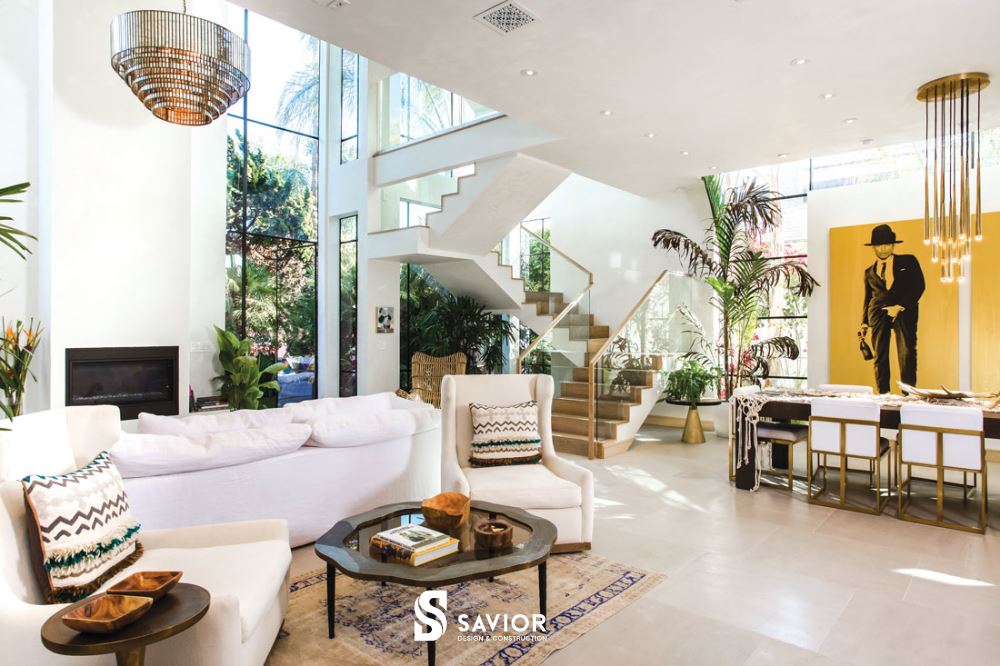 Các yếu tố tự nhiên bên trong nội thất phong cách Tropical