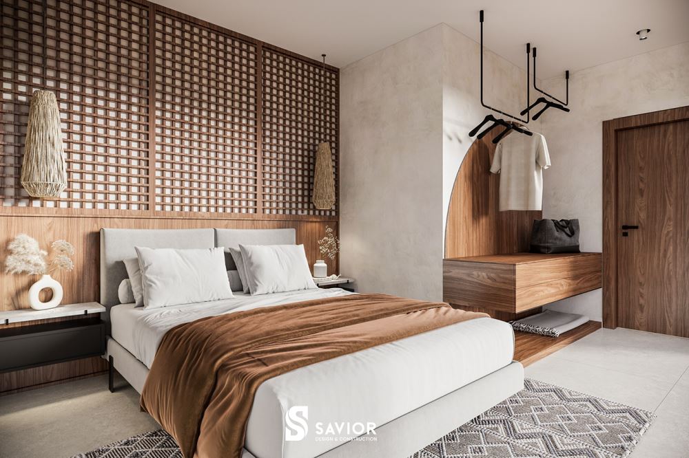 Nội thất căn nhà toát lên vẻ đẹp mộc mạc, gần gũi và yên bình