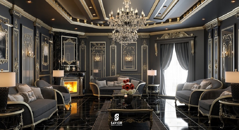 nội thất biệt thự cổ điển