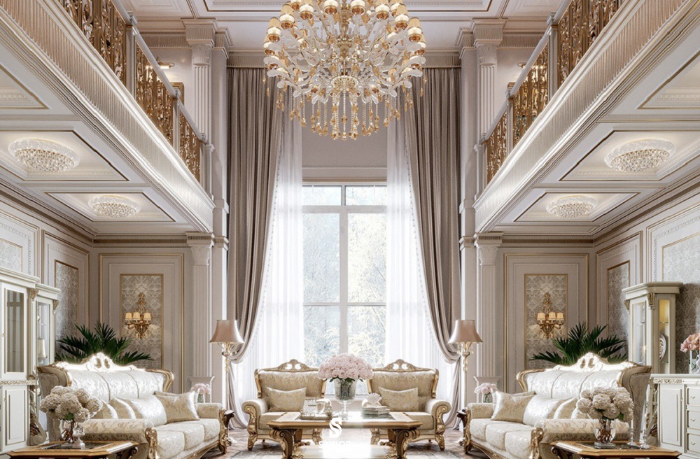 nội thất biệt thự cổ điển