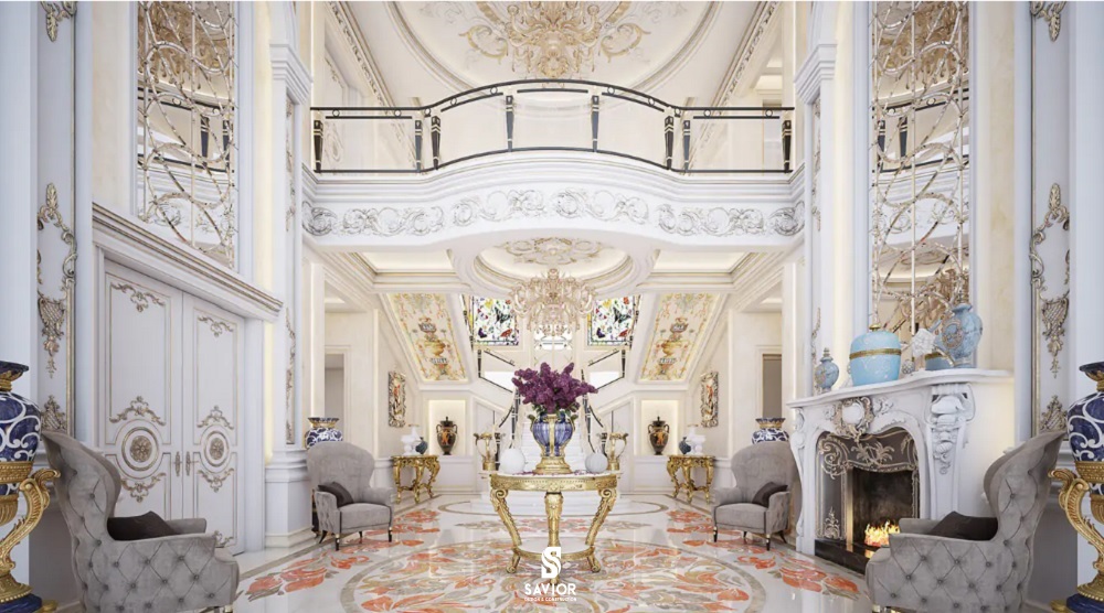 nội thất biệt thự cổ điển