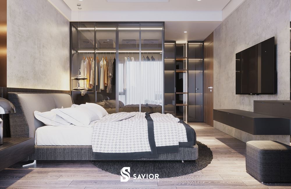 Hệ tủ quần áo cánh kính tiện lợi và hiện đại được nhiều gia chủ ưa chuộng