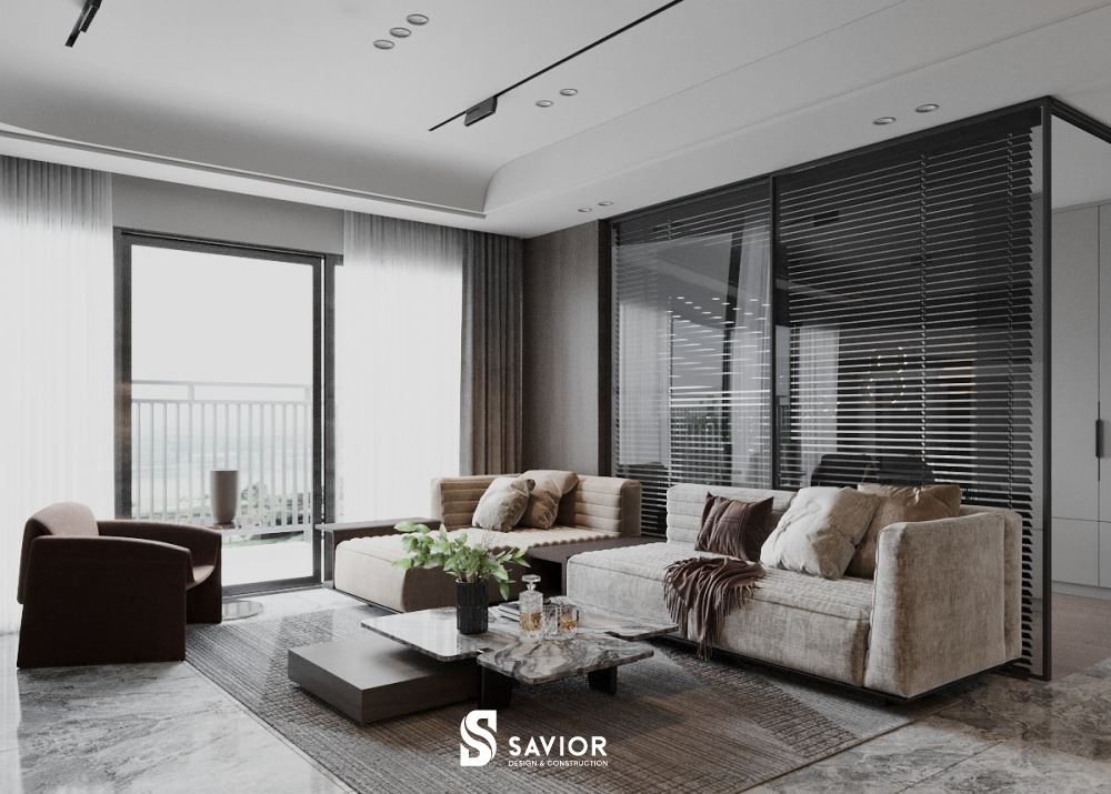 Tổng quan căn hộ thiết kế theo phong cách hiện đại