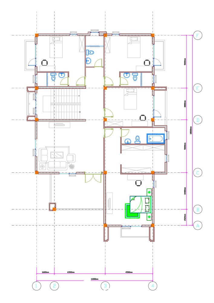 Tham khảo bố trí nội thất cho thiết kế nhà ở 2 tầng