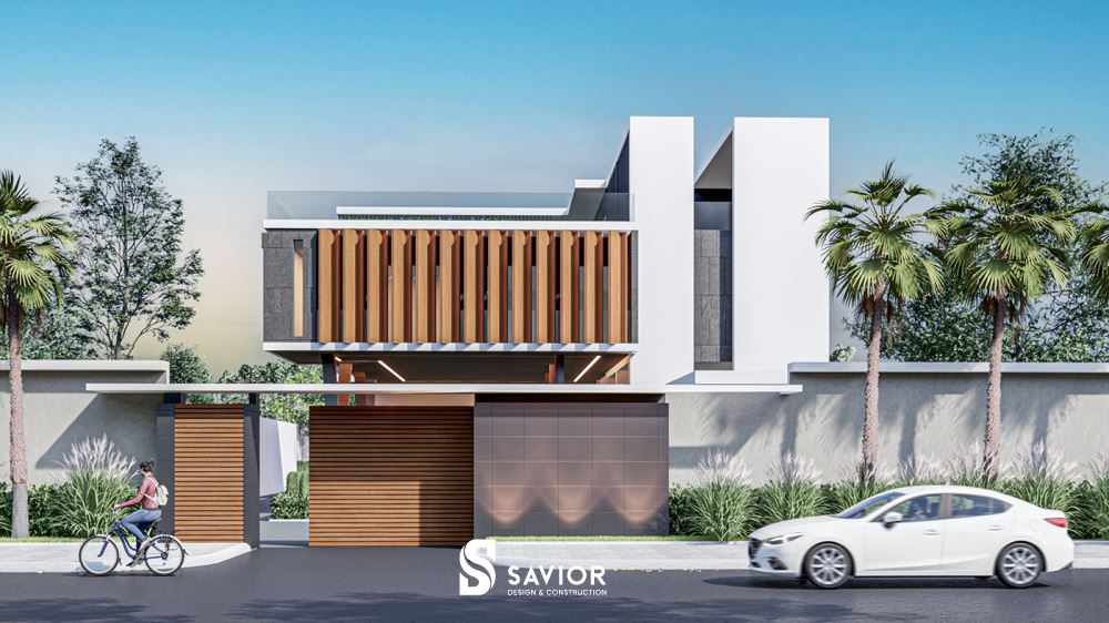 Thiết kế hiện đại, cập nhật xu hướng thời đại của mẫu nhà