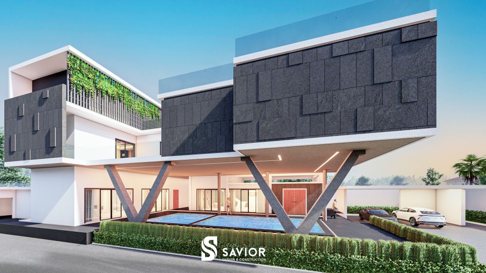 Kết cấu độc đáo, ấn tượng của ngôi nhà