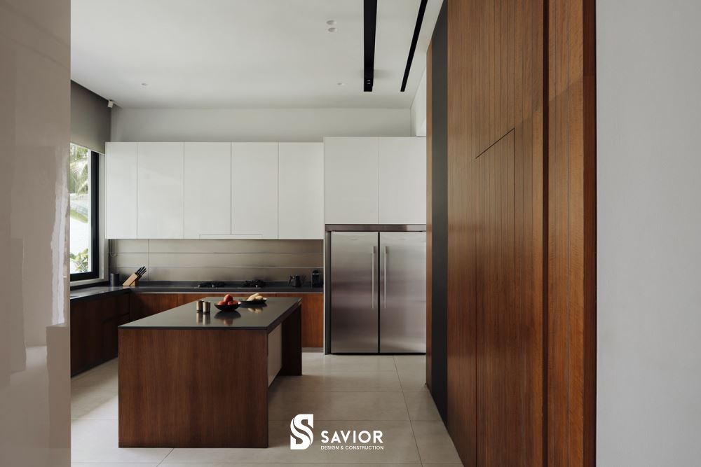 Nội thất căn nhà thông thoáng, rộng rãi