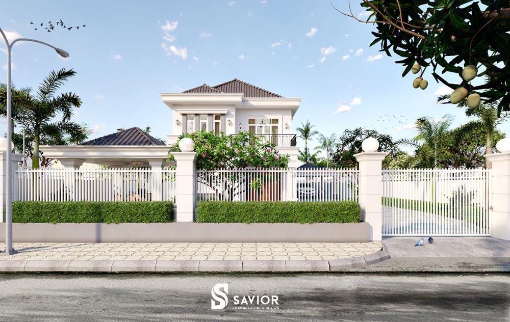 Mẫu nhà với không gian sinh hoạt thư thái, thoáng mát