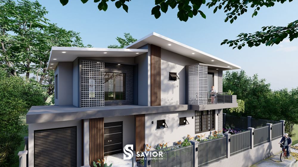 Căn nhà kết cấu, kiến trúc độc đáo ấn tượng