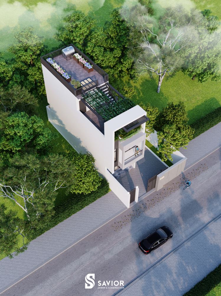 Kiến trúc độc đáo, tận dụng không gian tối đa