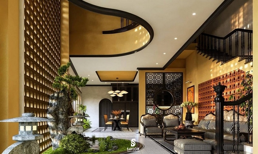 3 phong cách thiết kế nội thất biệt thự hot nhất năm 2024 10 Nội thất trang trí mang đậm tính truyền thống, đơn giản và tinh tế