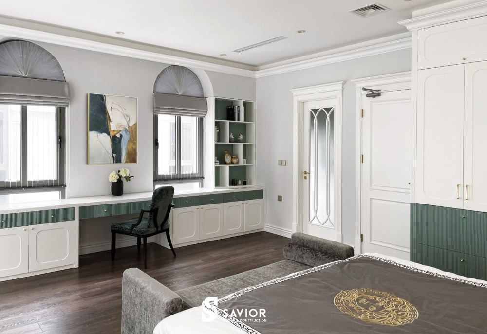 Thiết kế phòng ngủ phụ có sự tương đồng