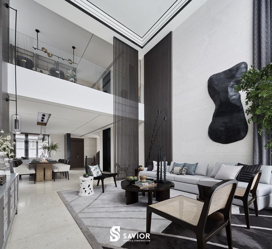 Mẫu thiết kế nội thất biệt thự liền kề hiện đại, kết hợp văn hóa Đông Dương