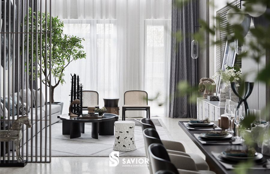 Nội thất được bài trí hài hòa, mát mắt dễ chịu vô cùng