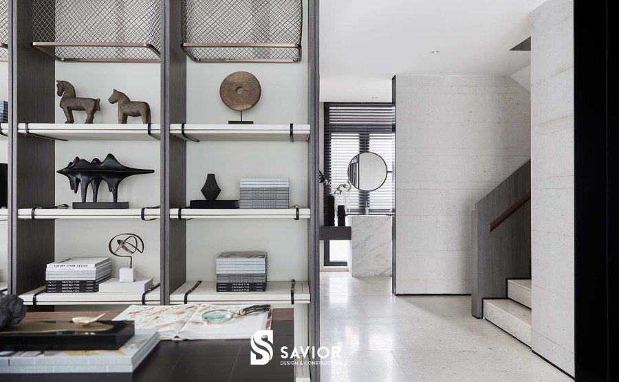 Cách bố trí hài hòa, phân chia không gian hợp lý