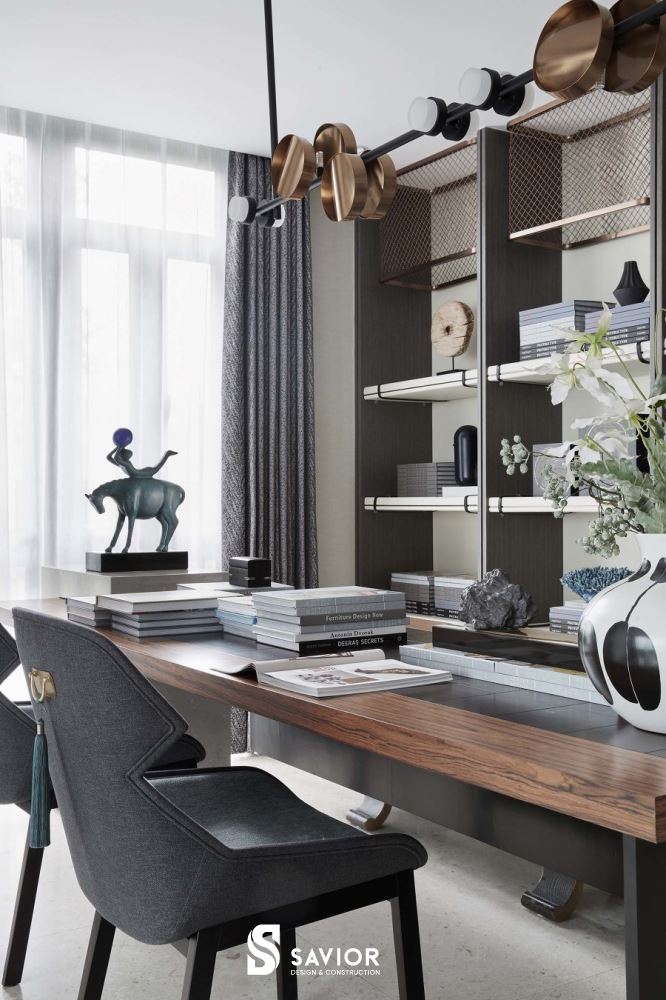 Phòng làm việc được thiết kế mở