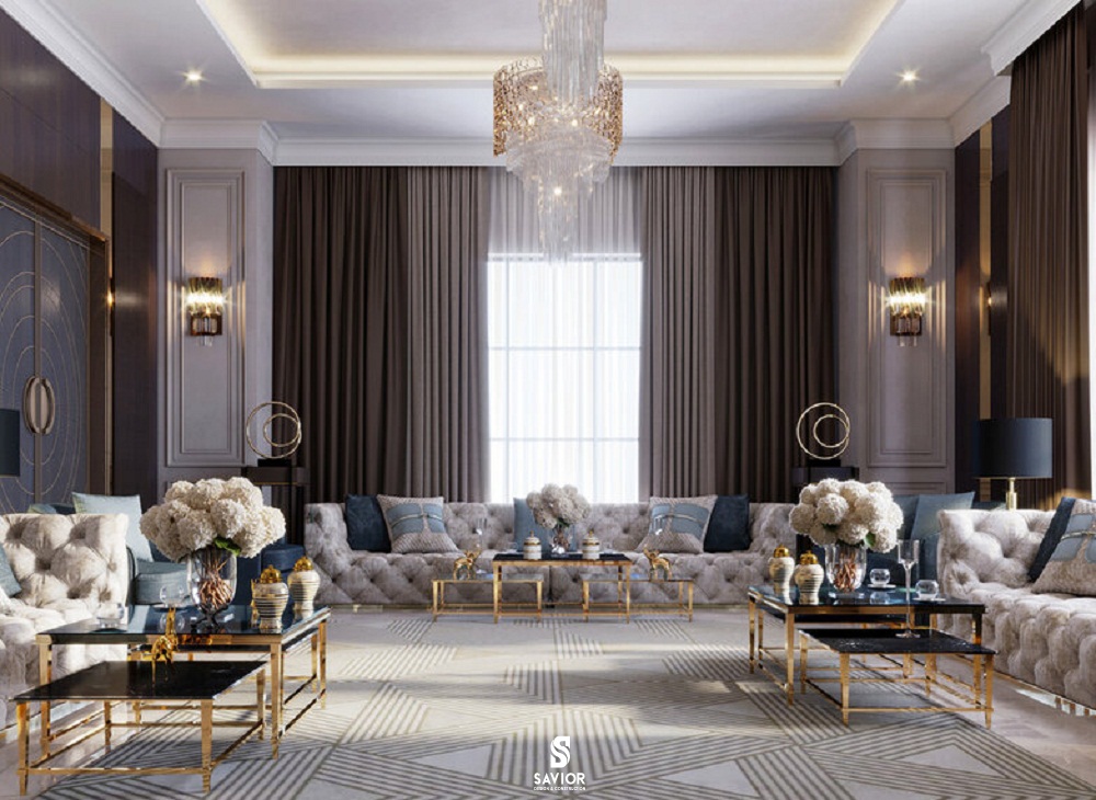 Thiết kế nội thất biệt thự sang trọng