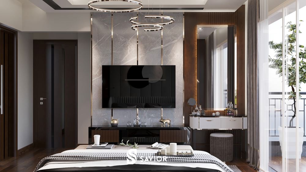 Các món đồ nội thất không quá cầu kỳ để tạo không gian nghỉ ngơi thoải mái nhất