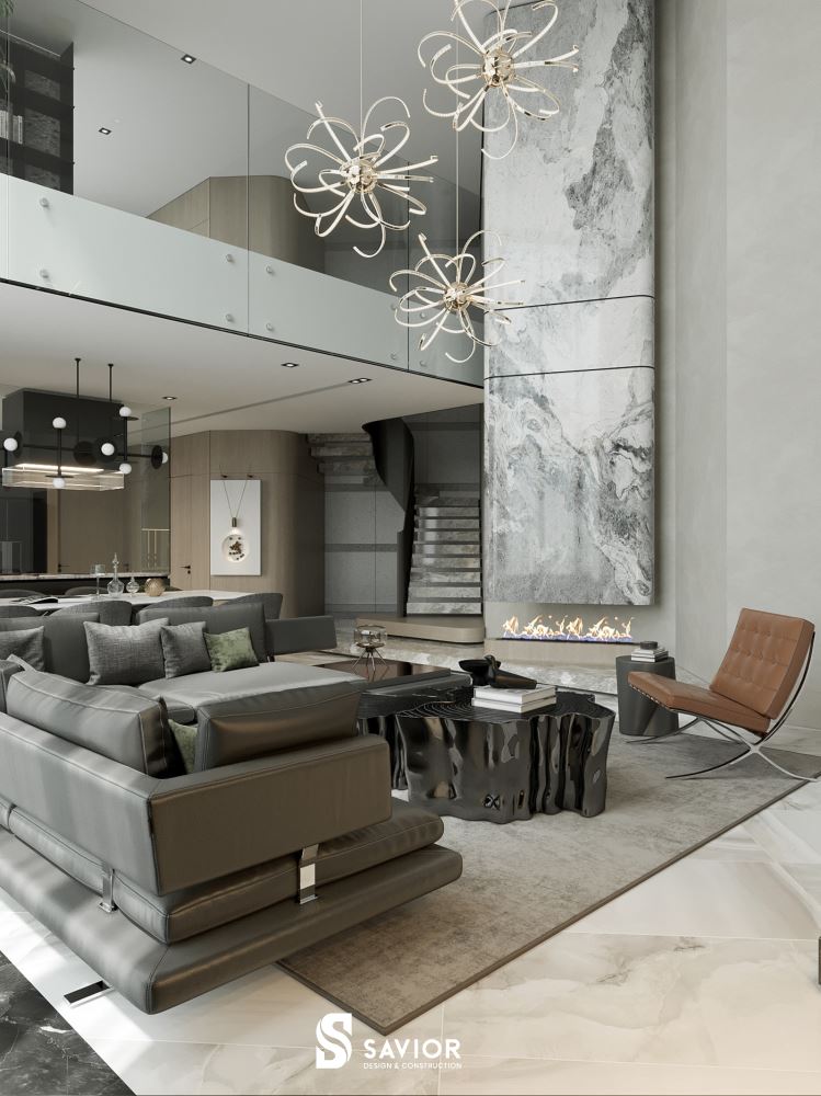 Mẫu thiết kế căn hộ Duplex sang trọng và đầy ấn tượng