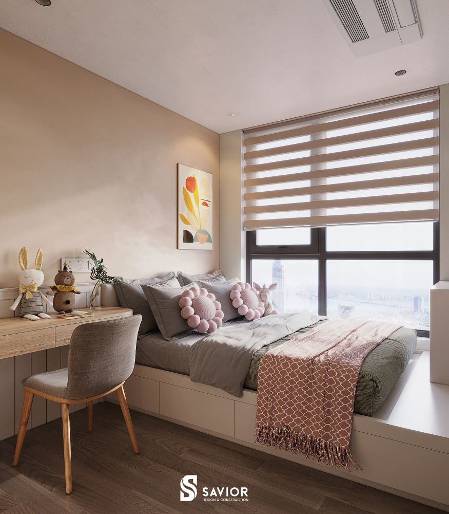 Giường ngủ thông minh với các ngăn kéo cất chứa đồ đạc bên dưới