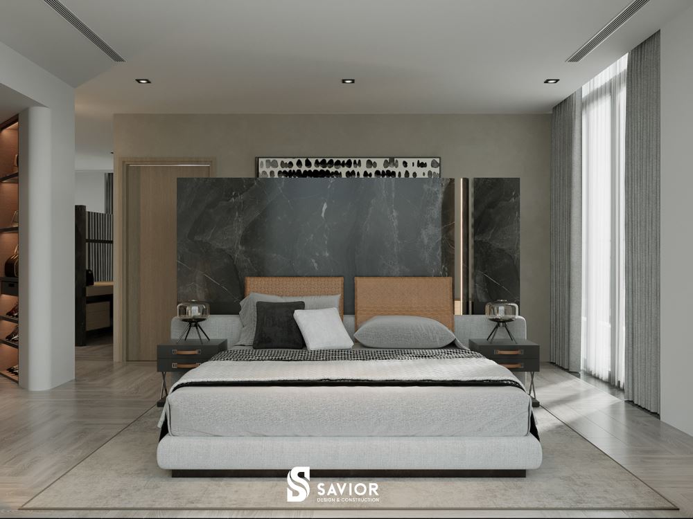 Không gian thoáng gọn, mang đến cảm giác thư thái, dịu mắt