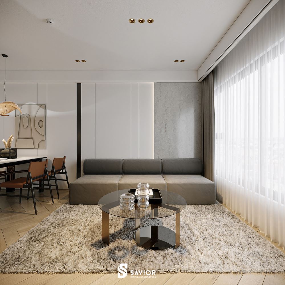 Nội thất với kiểu dáng thanh mảnh, nhẹ nhàng nhất