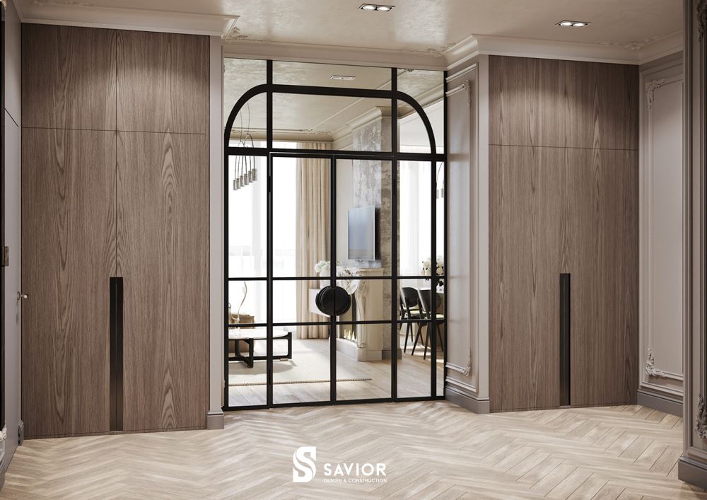 Thiết kế vừa có tính ngăn cách, vừa tránh gây cảm giác bí bách